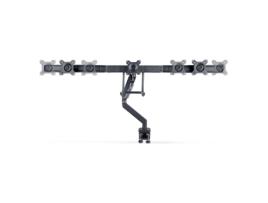 Suporte de Mesa para Ecrã STARTECH 3M1A3SG-MONITOR-ARM (Preto/Prateado - Alumínio - 27')