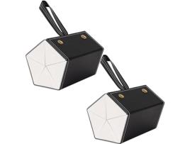 Organizador de Óculos de Sol de 2 Peças com 5 Ranhuras Estojo para Óculos de Viagem Organizador Portátil de Óculos para Vários Pares TRANTECH