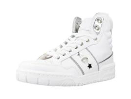 Sapatos de Mulher CHIARA FERRAGNI Sne High Leath Tecido Branco (38)