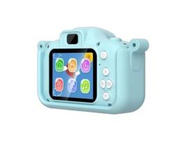 Câmera Infantil TRUMTW Azul Câmeras Duplas Frontal e Traseira