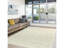 Tapete LIGNE PURE (250 x 350 - Viscose - Branco)