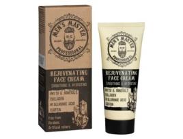 Creme de Rosto Rejuvenescedor MEN'S MASTER. Hidratante e Antirrugas. Enriquecido com Colagénio e Ácido Hialurónico.