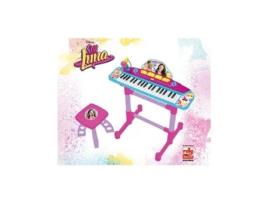 Órgão com pé e bancada eu sou Luna SOY LUNA (Idade minima recomendada: 3 anos)