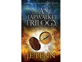 Livro A Mapwalker Trilogy Map of Shadows Map of Plagues Map of the Impossible de JF Penn (Inglês)