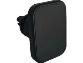 Suporte Smartphone Automóvel Ventilação WOW Plástico Magnética Preto
