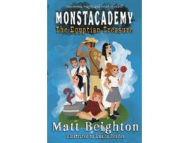 Livro The Egyptian Treasure Monstacademy de Matt Beighton (Inglês)