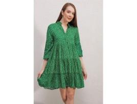 Vestido Unissexo MT CLOTHES Talla Verde (Casal)