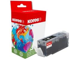 A Tinta KORES G1519Bk Substitui Canon Cli-551Bkxl Preta