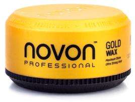 Cera de Ouro Fixação Ultra Forte Nº8 Gold Wax 150 ml NOVON