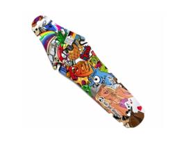 Guarda-Lamas Traseiro RIESEL DESIGN Rit:Ze Stickerbomb Eyecatcher