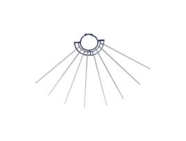 Estendal de Roupa FAVERGE (60 Cm)