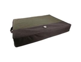 Almofada Ortopédica para Cão Martin Sellier Matches Pais de 12 cm L'UNIVERS DES CHIENS Antracite e Cáqui 1,20 m x 85 cm x 12 cm