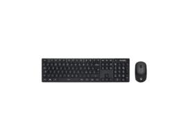 VULTECH Km-831W Teclado Ratón Incluido Usb Qwerty Italiano Negro