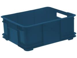 Caixa de Armazenamento Keeper Euro-Box L Bruno Eco Cinza KEEEPER