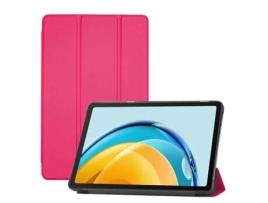 Capa Tripla de Couro Ecológico ILIKE Samsung Tab A9 8 7'' X110 Wi-Fi / X115 Lte Coral Rosa