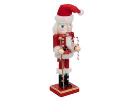 Objeto Quebra-Nozes Papai Noel H25Cm FEERIC LIGHTS & CHRISTMAS