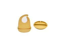 Prato De Jantar Para Crianças Em Silicone Com Ventosa Peça Única De Silicone Para Alimentos LMWT