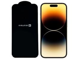 Vidro 3D EVELATUS Corning Gorilla Ultra 10X Super Forte para Apple Iphone 14 Pro Preto