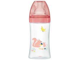 Biberão Sensation 270 Ml Fluxo 2 0-6 Meses Modelo: Esquilo Bege DODIE