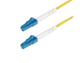 Cabo de fibra ótica simplex Lc para Lc Upc Os2 Monomodo 3M 9/125?m 40G/100G Cabo resistente à curvatura de baixa perda de inserção STARTECHCOM