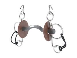 Pelham Short Hard Bit Konnex Prateado 130 Mmberis