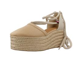 Sapatos de Mulher TOMMY HILFIGER Closed Toe Flatfor Castanho (39)