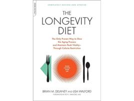 Livro Longevity Diet de Brian M Delaney (Inglês)