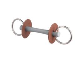 Duro Snaffle Comfort Bar 7.5 Cm Mordeu Prateado 130 Mmberis