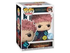 Funko JUJUTSU KAISEN Yuji Itadori Punho Divergente Us Ex Brilha No Escuro Pop!