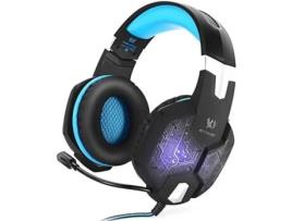 Auscultadores Gaming KOTION EACH G100 Rgb (On Ear - Preto)