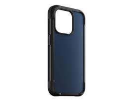 Capa para iPhone 15 Pro NOMAD Acrílico Azul .