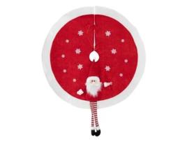 Tapete Vermelho Para Árvore Do Papai Noel D90Cm FEERIC LIGHTS & CHRISTMAS