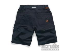 SCRUFFS T54660 Pantalón Corto de Bolsillos Con Funda Trade Flex Color Negro