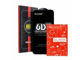 Película de Ecrã Temperado para Samsung Galaxy A12 VEASON Preto