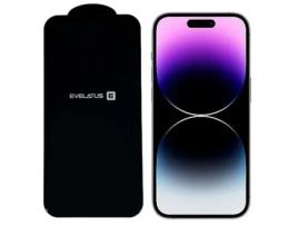 Vidro 3D EVELATUS Corning Gorilla Ultra 10X Super Forte para Apple Iphone 14 Pro Max Preto