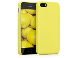 Capa para iPhone SE KWMOBILE Amarelo