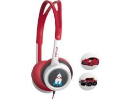 Auscultadores com Fio IFROGZ Little Rockerz (On Ear - MicroAuriculares - Preto)