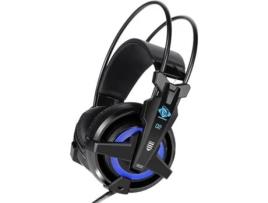 Auscultadores Gaming com Fio E-BLUE Auroza FPS EHS950 (Over Ear - PC - Preto)