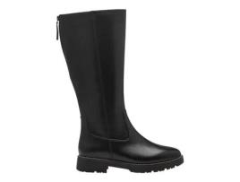 Botas de Mulher JANA Pretas Salto Fecho Zíper Biqueira Multicor (38)