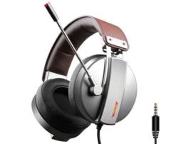 Auscultadores Gaming com Fio XIBERIA S22 (Over Ear - MicroAuriculares - Preto)