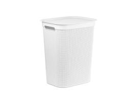 Cesto da Roupa ROTHO Brisen (Branco - Plástico - 50 L)