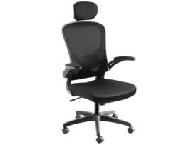 Cadeira de Escritório Ergonómica Arges com Apoio de Cabeça Ajustável TECTAKE