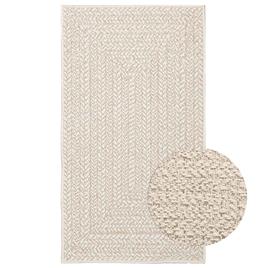 vidaXL Tapete ZIZUR creme 60x110 cm aspeto de juta interior e exterior