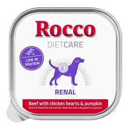 Rocco Diet Care Renal com Corações de Frango e Abóbora 10 x 150 g