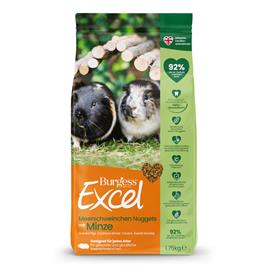 Burgess Excel Adult Guinea Pig Nuggets com Menta - 1,75 kg