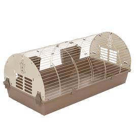 TIAKI Dome Gaiola para coelhos com cúpula - C 120 x L 58 x A 52 cm