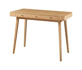 Secretária hässleholm com 3 gavetas em bambu
