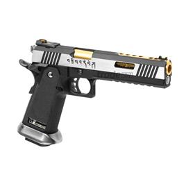 We Pistola De Airsoft Hi-capa 6 Force A Gold Barrel Full Metal Gbb