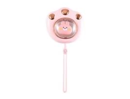 Aquecedor Elétrico Recarregável de Mão Usb Cor Rosa 2400Mah Mini Formato de Garra de Gato em AIHONTAI