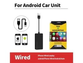 Ss-Ccpm-B Adaptador Dongle Usb Carplay com e Sem Fio Android Auto Reprodutor de Limitação de Mod AIHONTAI